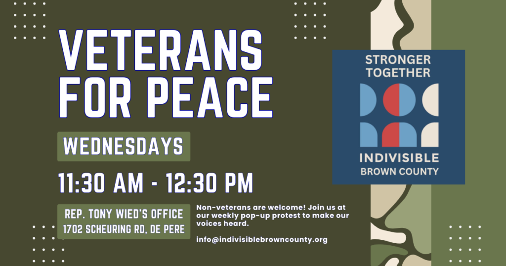 veterans for peace pop up