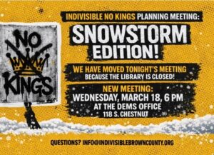 No kings planning meeting